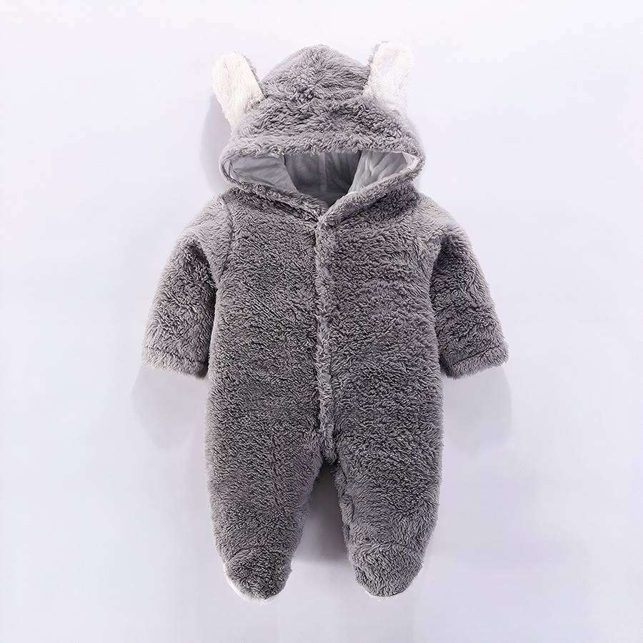 Baby Flannel Footed Pajamas Soft Toddler Onesie Sleepwear