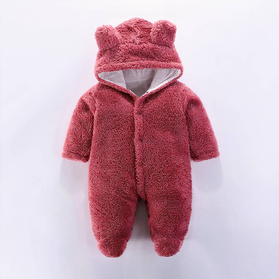 Baby Flannel Footed Pajamas Soft Toddler Onesie Sleepwear