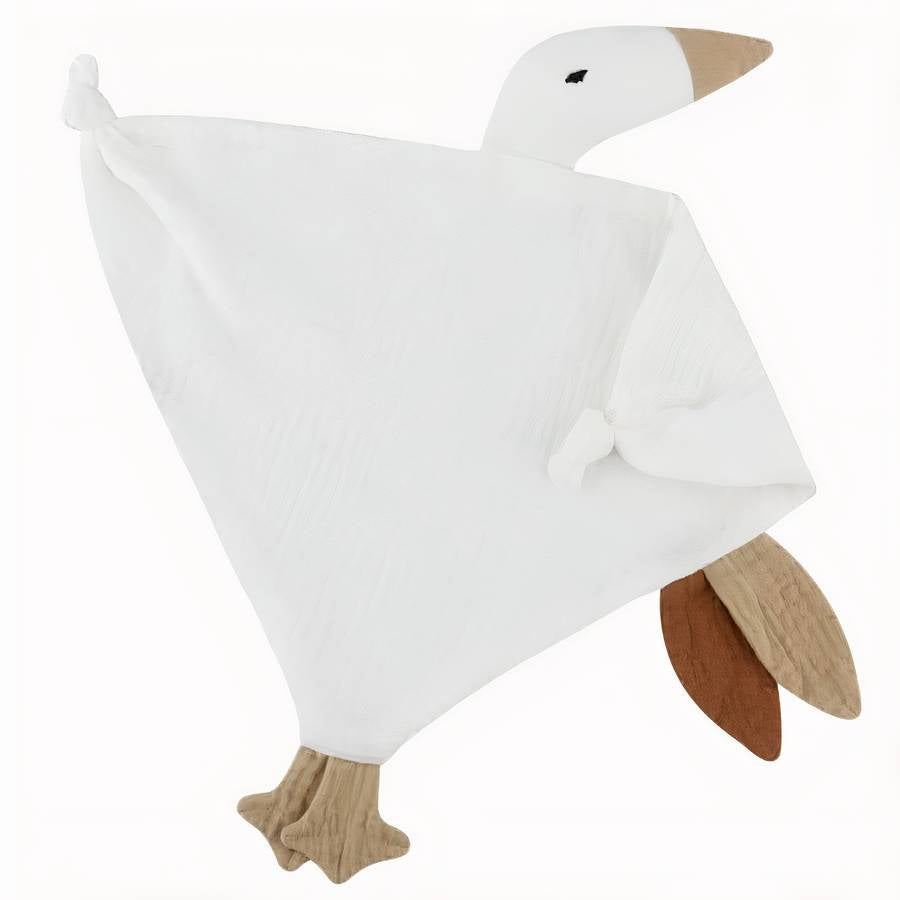 Vintage Baby Lovey Blanket for Newborns Soft Comforter Security Blanket