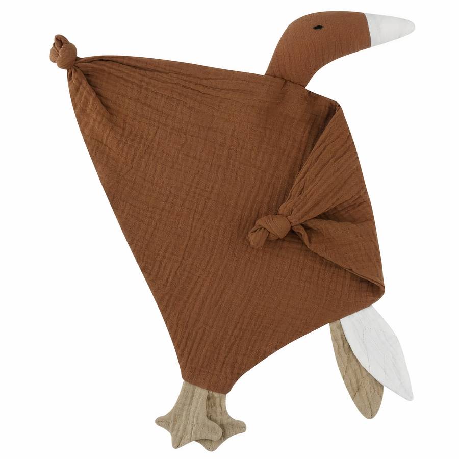 Vintage Baby Lovey Blanket for Newborns Soft Comforter Security Blanket