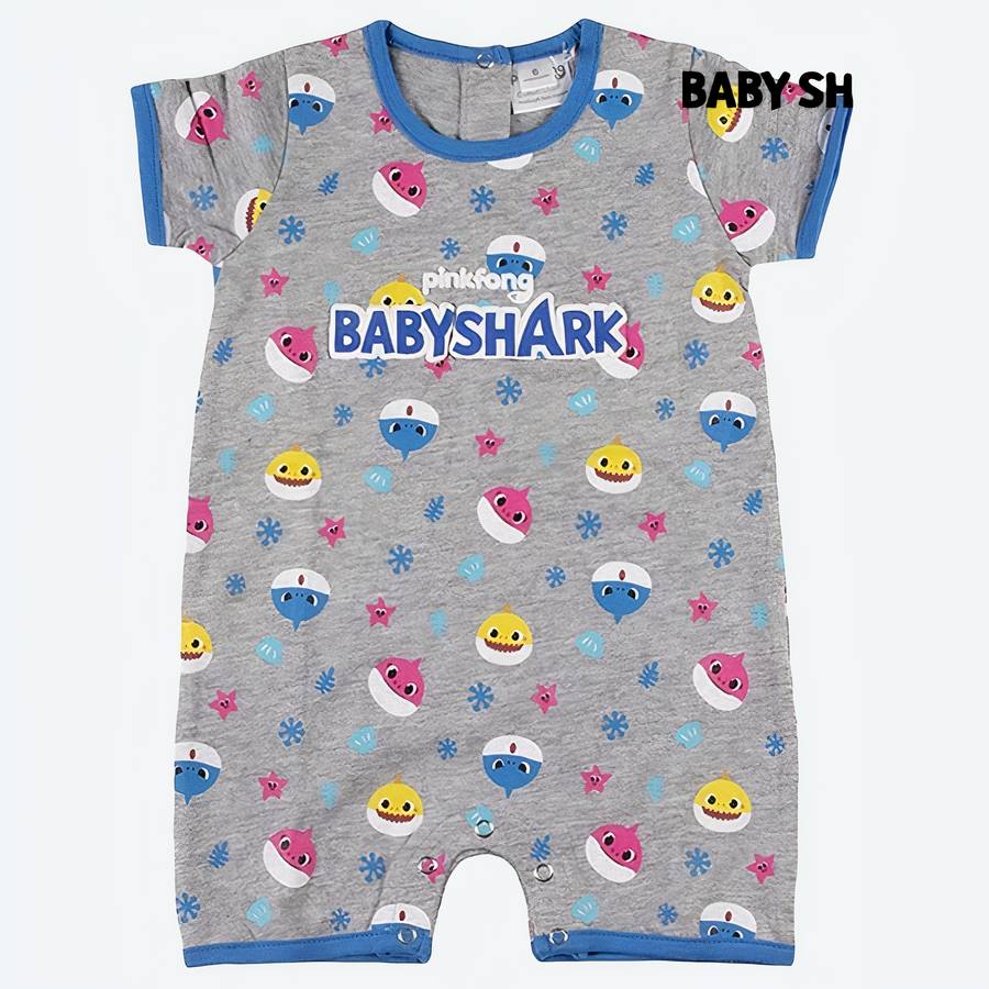Baby Shark Short Sleeve Romper for Baby Toddler Infant