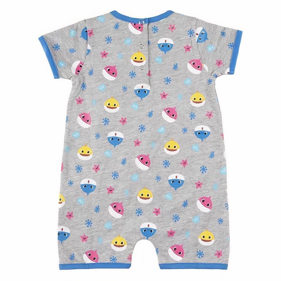 Baby Shark Short Sleeve Romper for Baby Toddler Infant