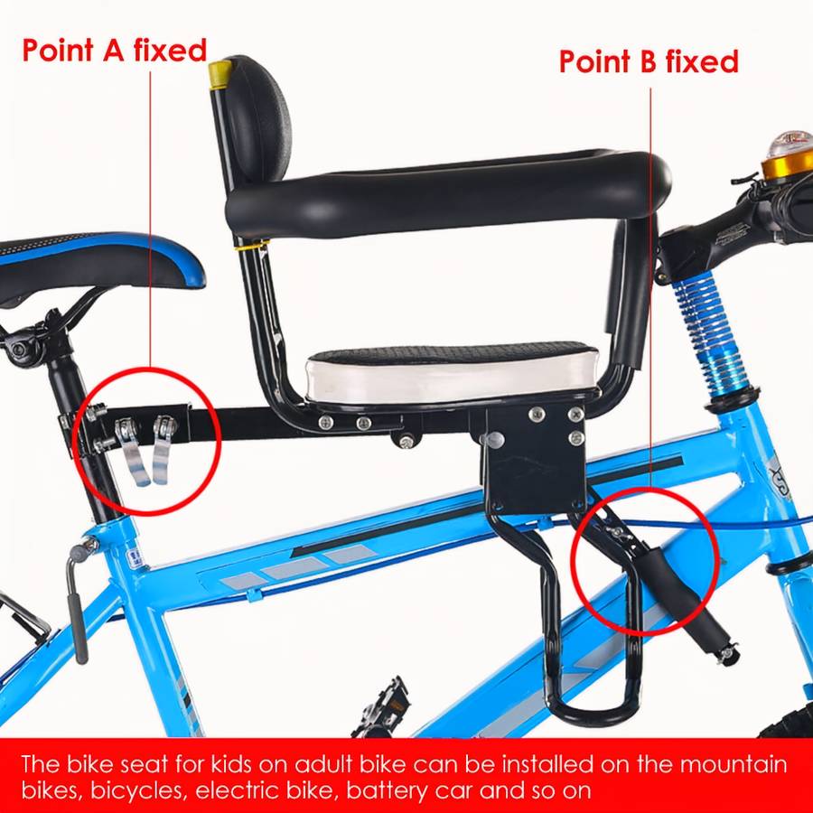 Kids Bike Seats Child Bicycle Seat Toddler Bike Carrier