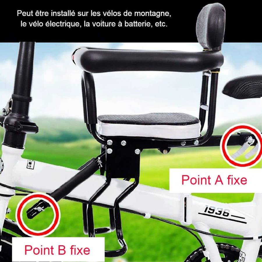 Kids Bike Seats Child Bicycle Seat Toddler Bike Carrier