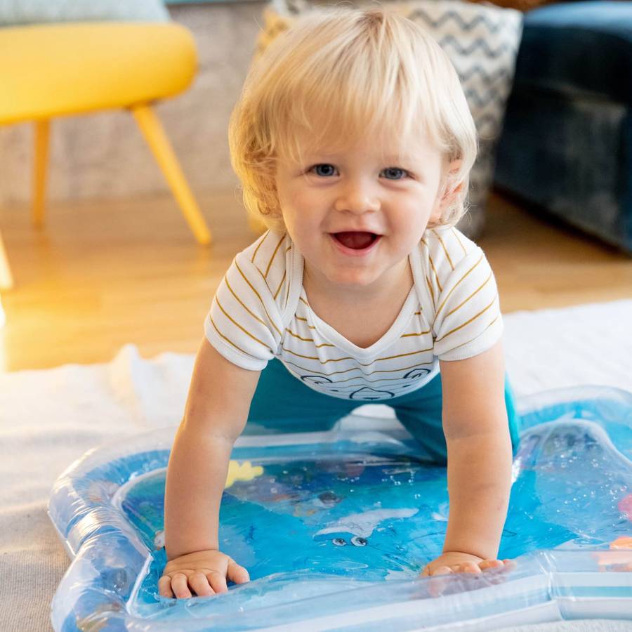Inflatable Water Play Mat for Baby Toddler Sensory Splash Pad