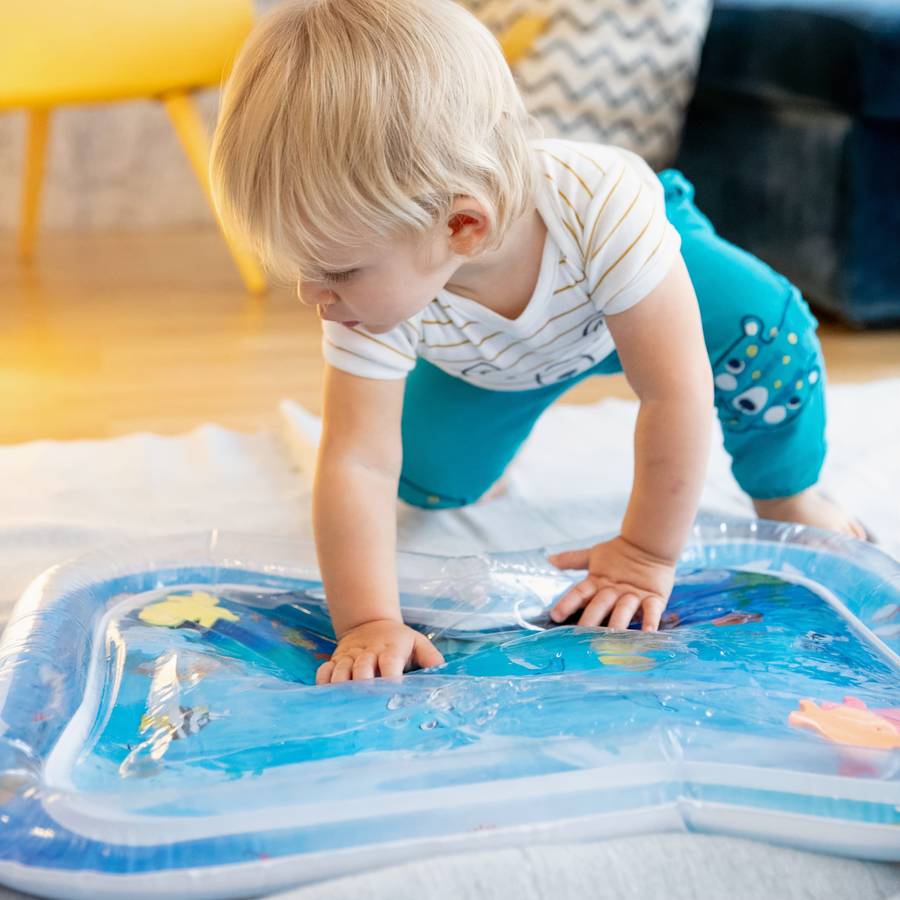 Inflatable Water Play Mat for Baby Toddler Sensory Splash Pad