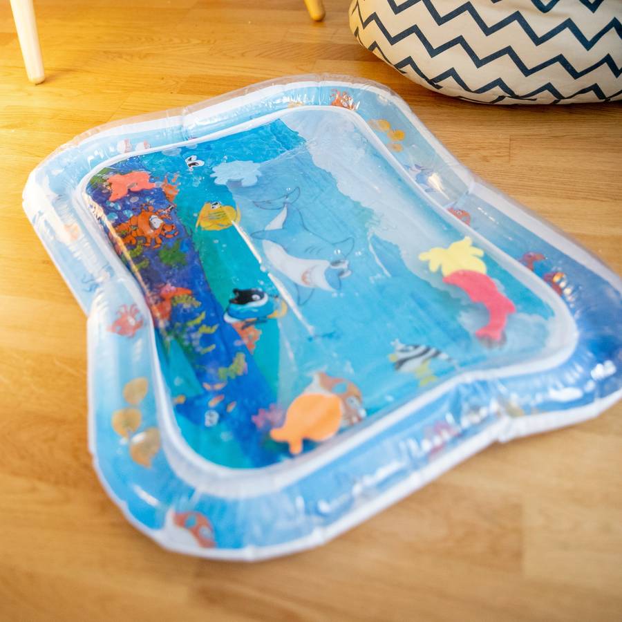 Inflatable Water Play Mat for Baby Toddler Sensory Splash Pad