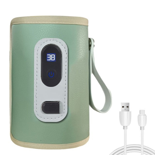 Portable USB Baby Bottle Warmer Electric Travel Warmer for Infant Feeding