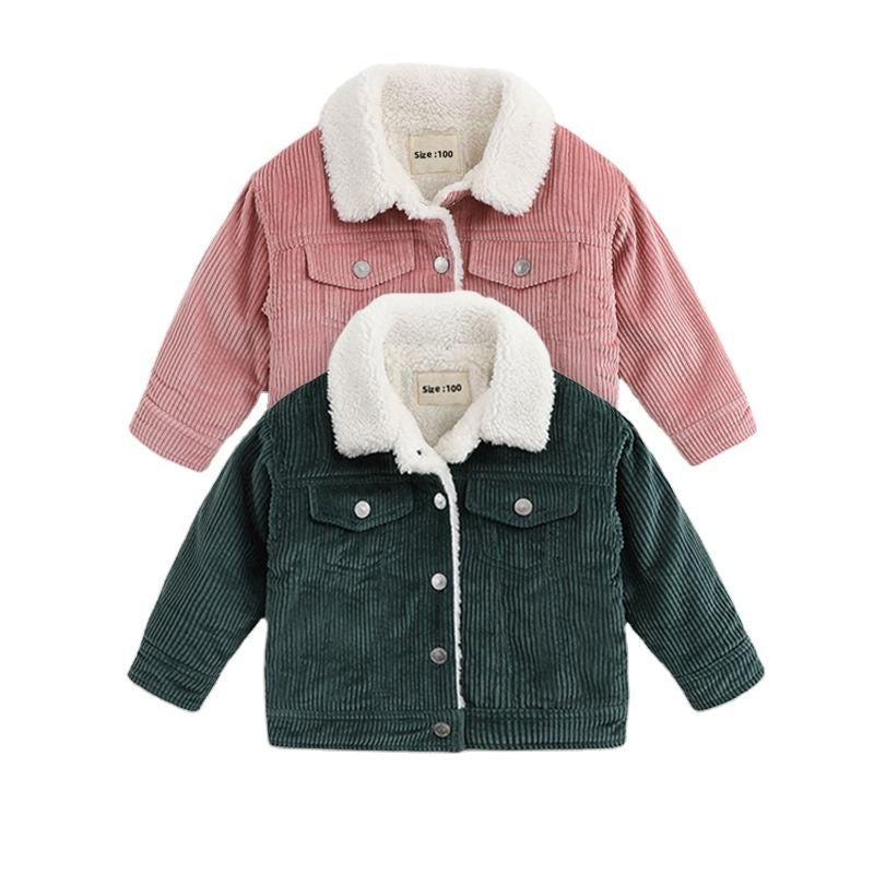 Fleece Lined Denim Jacket for Men and Women Warm Sherpa Jean Coat