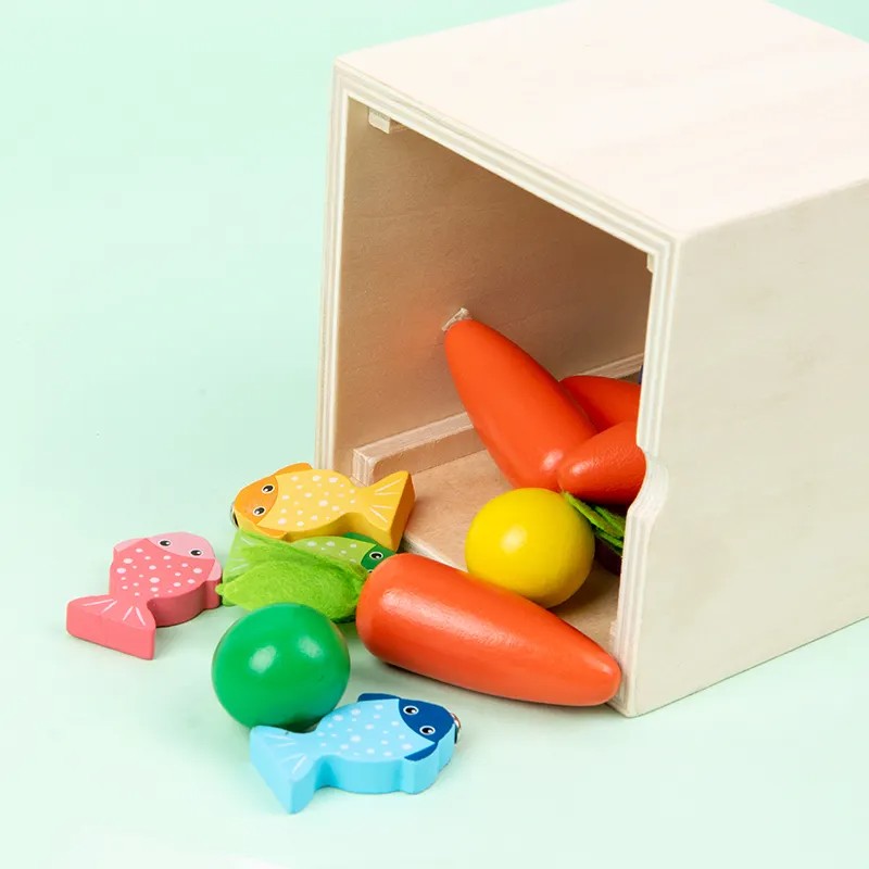 Object Permanence Learning Box Educational Toy for Toddlers