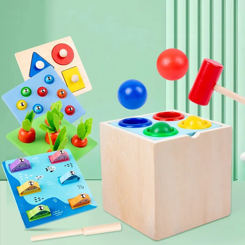 Object Permanence Learning Box Educational Toy for Toddlers