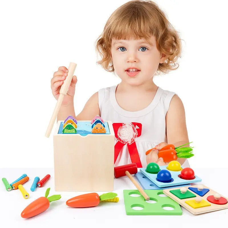 Object Permanence Learning Box Educational Toy for Toddlers