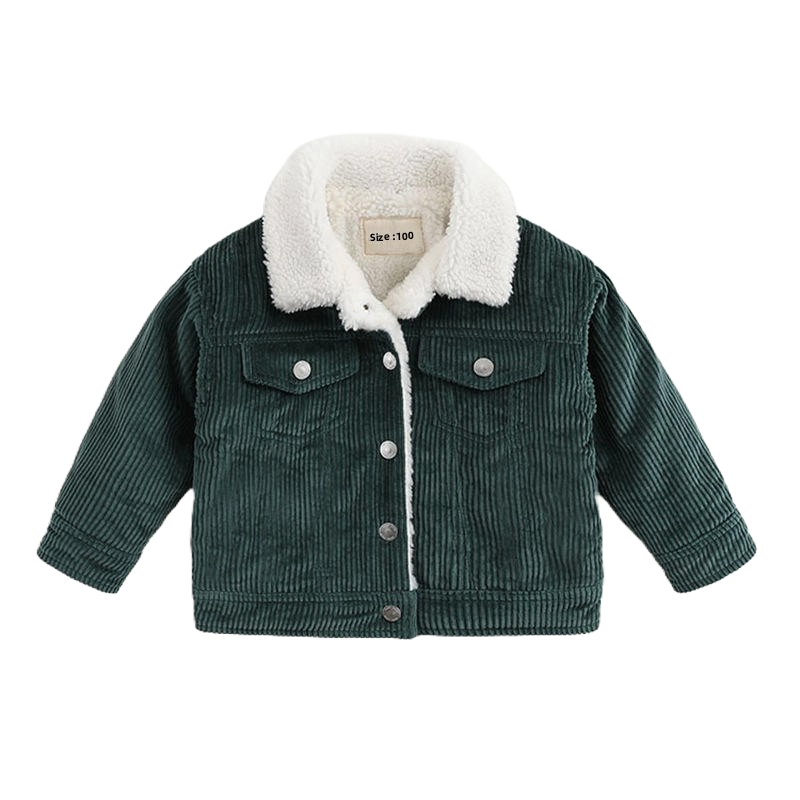 Fleece Lined Denim Jacket for Men and Women Warm Sherpa Jean Coat