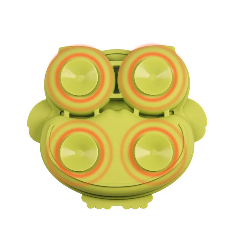 Baby Suction Plate Toddler Feeding Dish Non Slip Infant Bowl