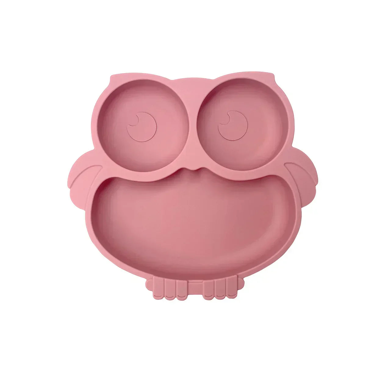 Baby Suction Plate Toddler Feeding Dish Non Slip Infant Bowl