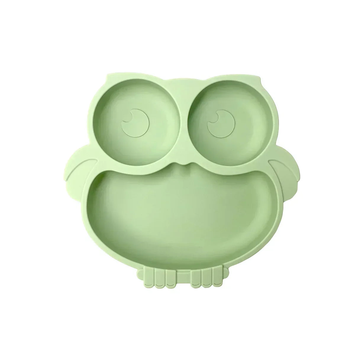 Baby Suction Plate Toddler Feeding Dish Non Slip Infant Bowl