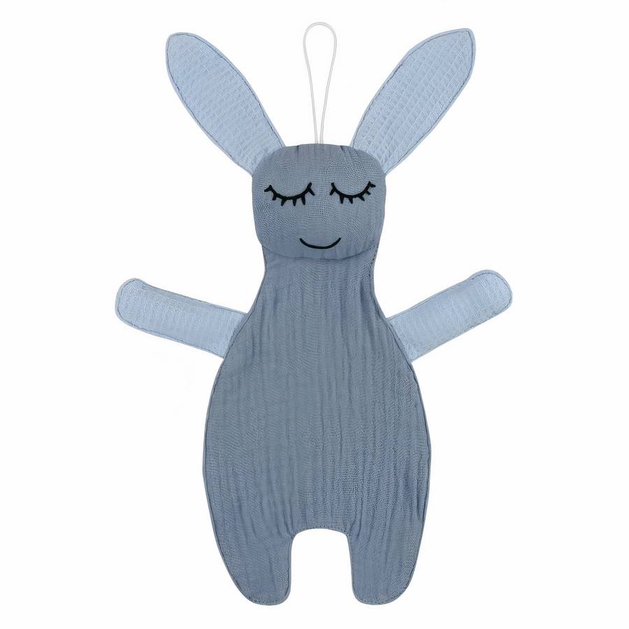 Cotton Bunny Baby Lovey Soft Plush Blanket for Boys and Girls