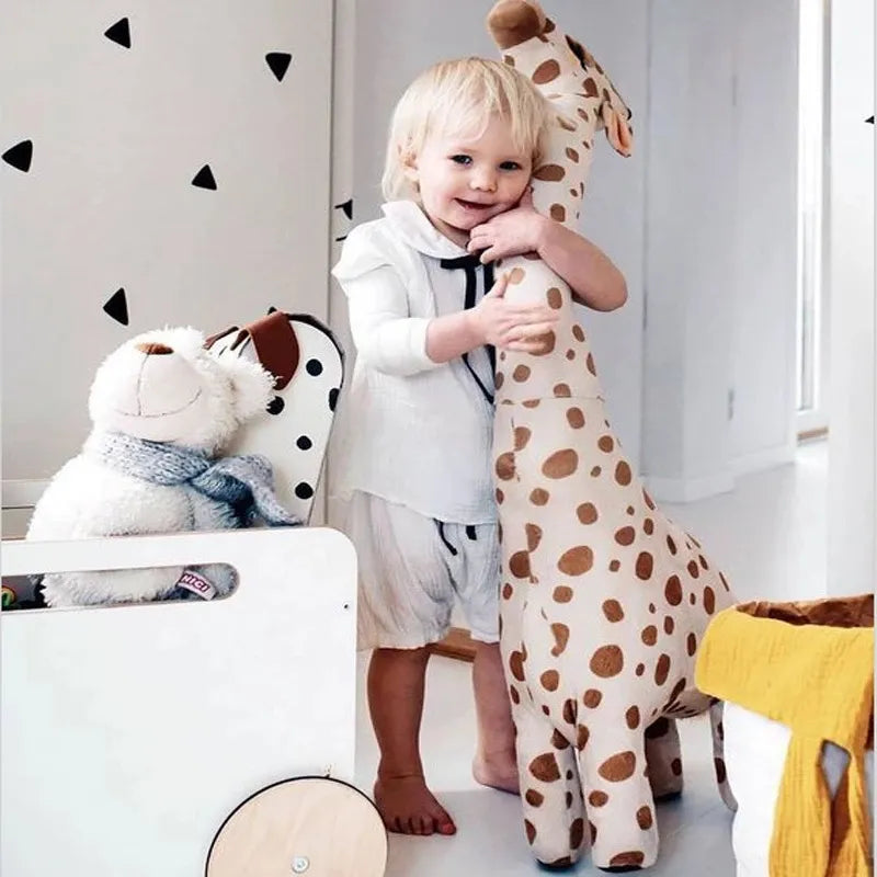 Giant Stuffed Giraffe Plush Toy