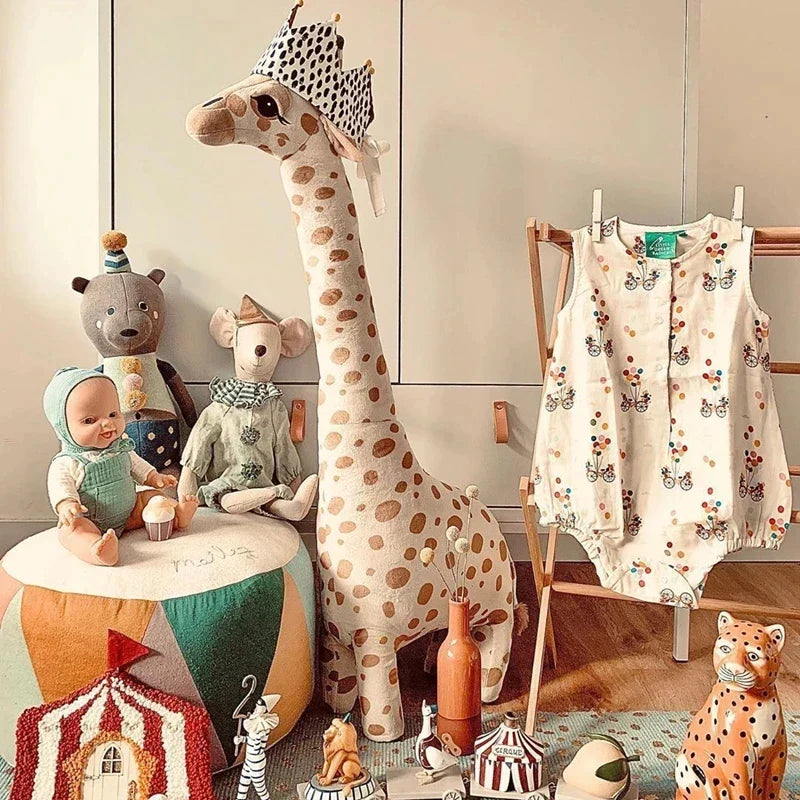 Giant Stuffed Giraffe Plush Toy