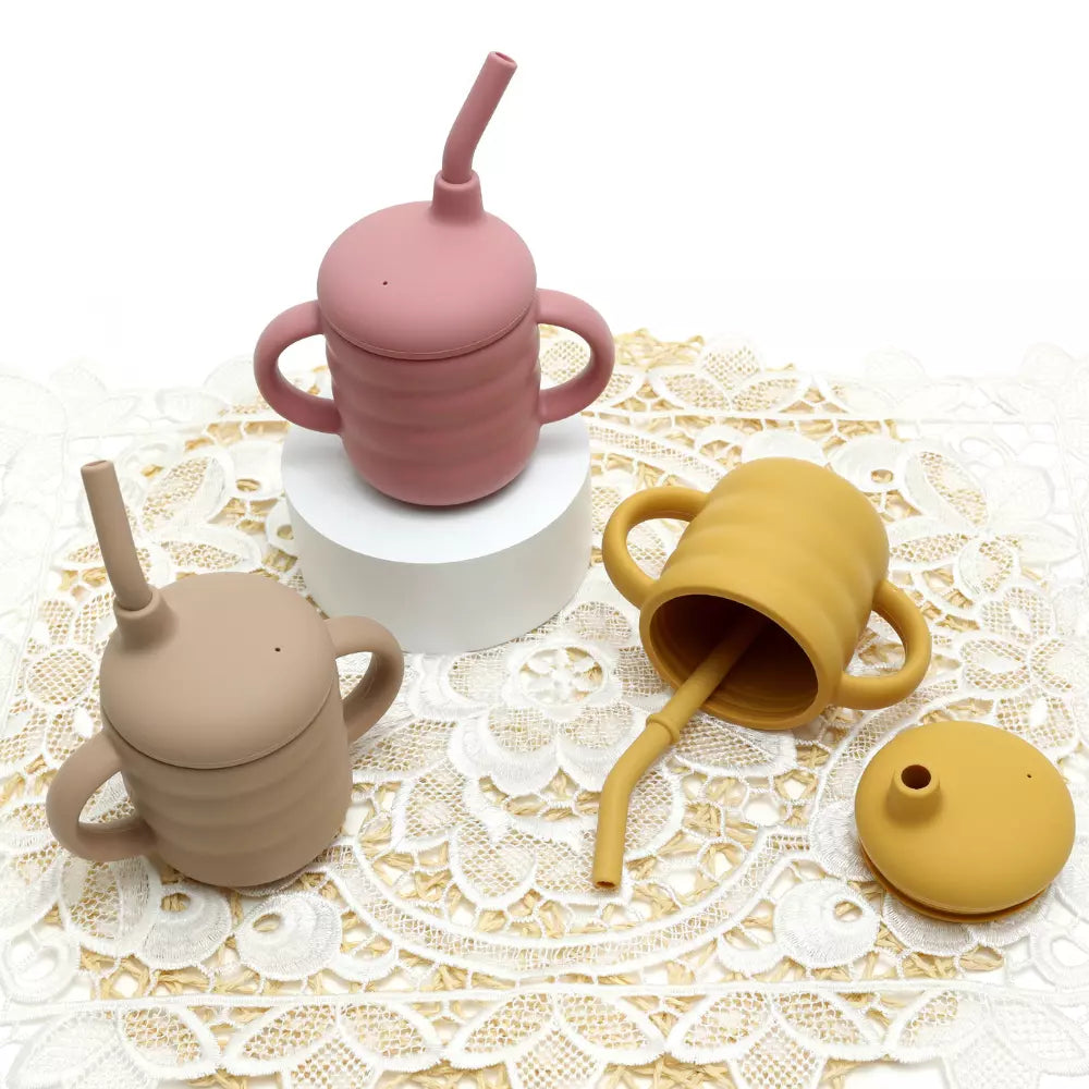 Training Cup for Toddlers Toddler Sippy Cup Spill Proof Easy Grip Learning Cup