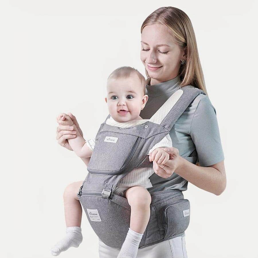 Kangaroo Style Baby Carrier for Newborns Adjustable Infant Carrier Wrap