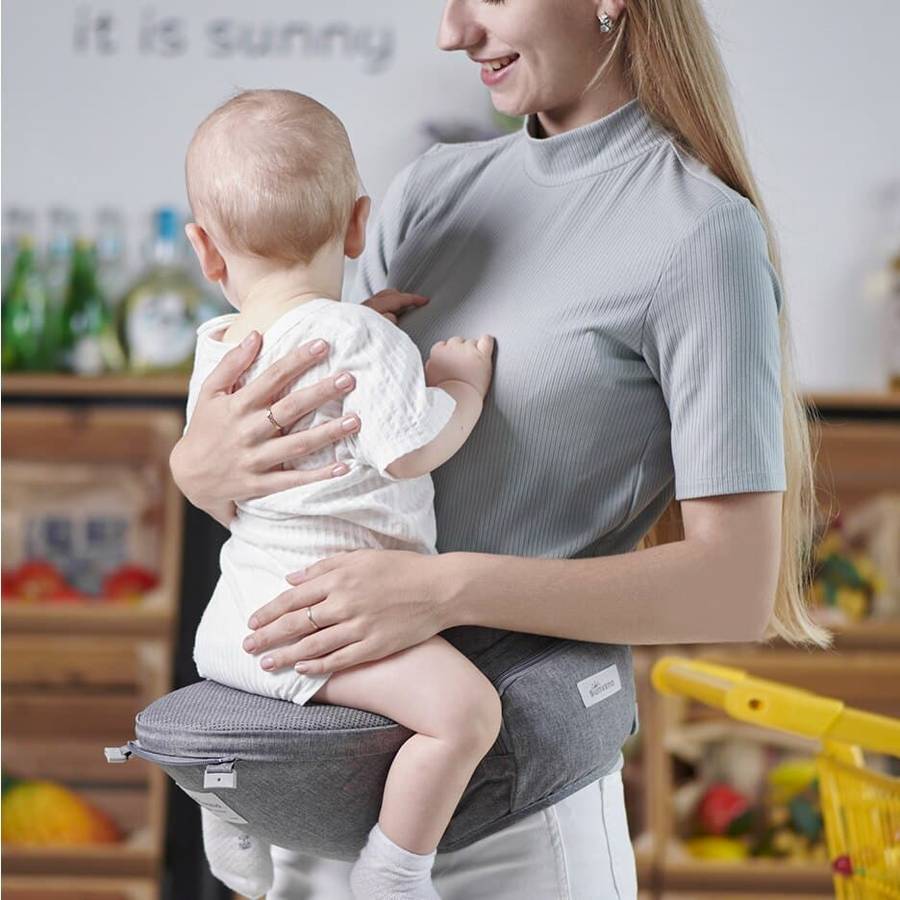 Kangaroo Style Baby Carrier for Newborns Adjustable Infant Carrier Wrap