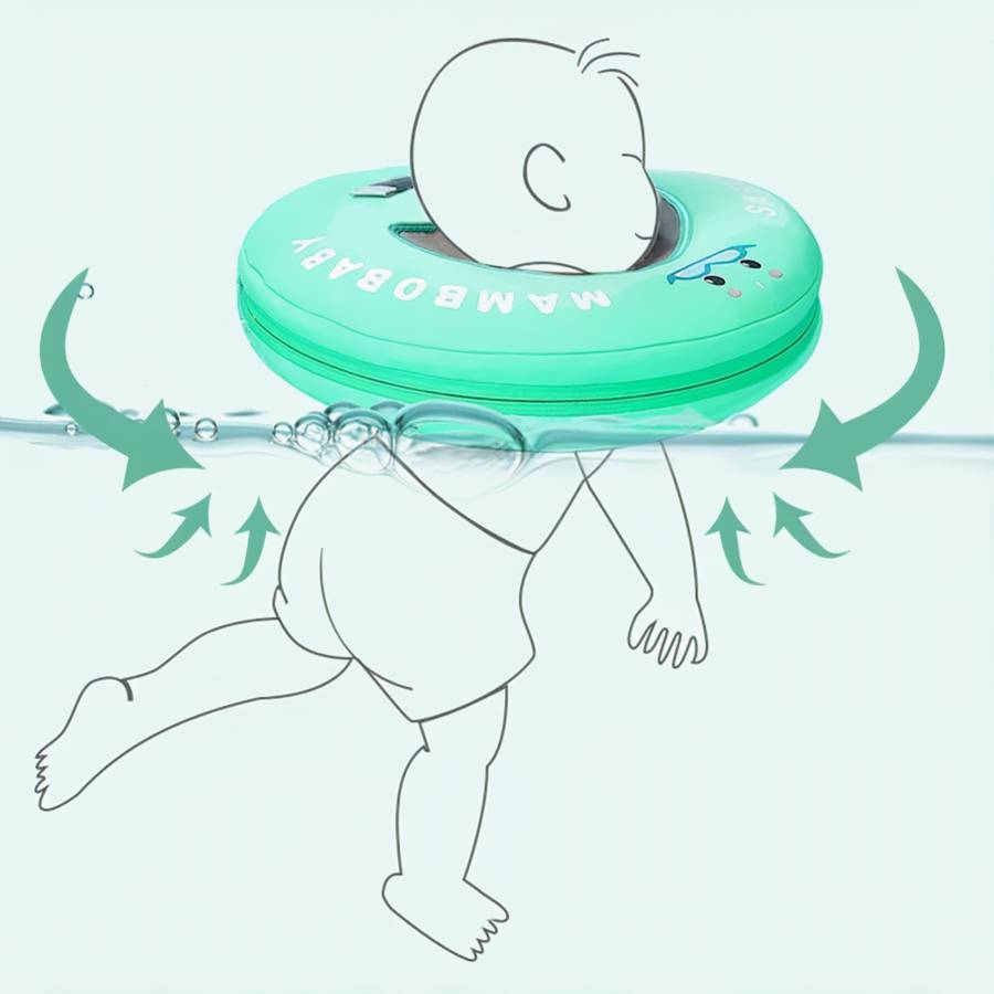 Inflatable Baby Swimming Ring for Newborns Toddler Pool Float Seat Safety Seat