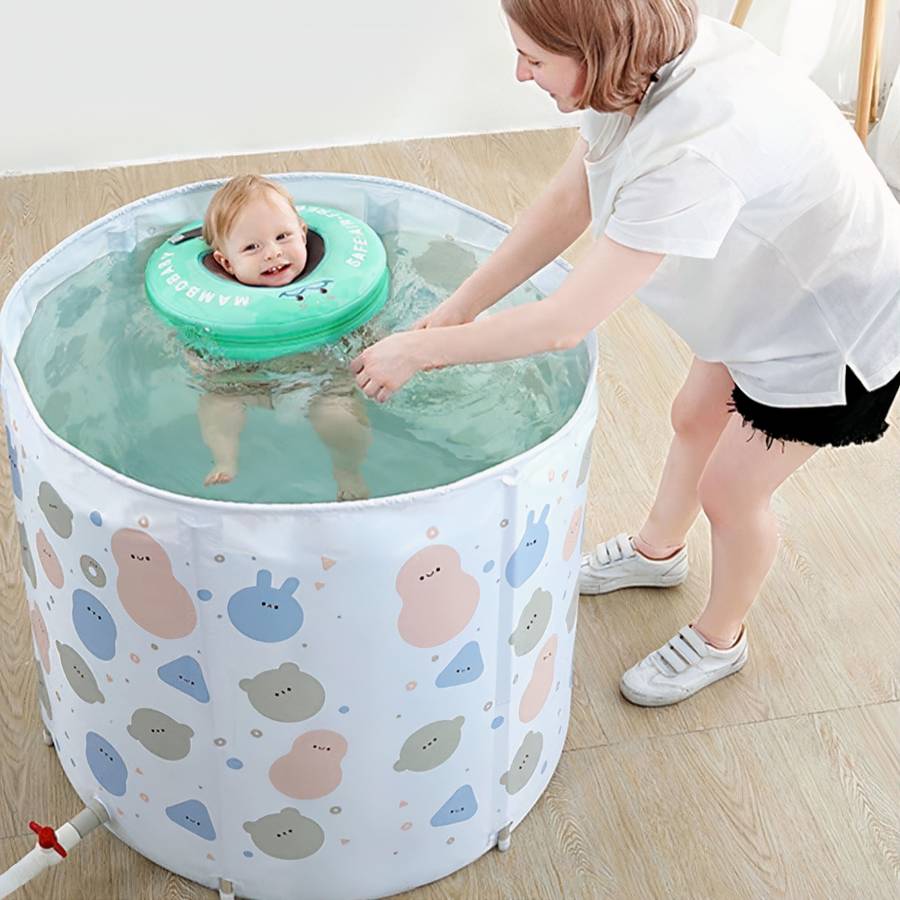Inflatable Baby Swimming Ring for Newborns Toddler Pool Float Seat Safety Seat