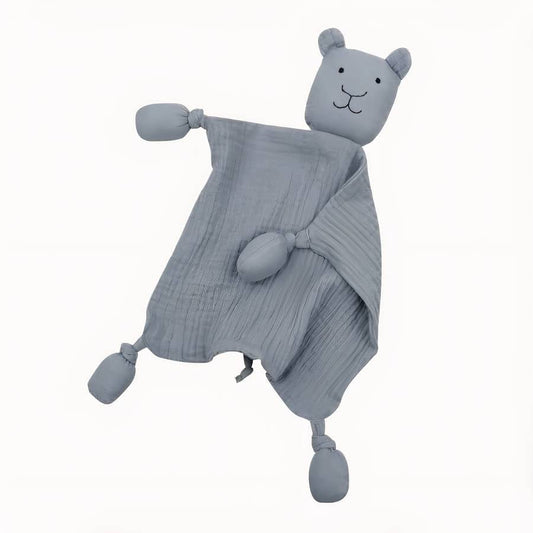 Baby Plush Bear Lovey Comforter Soft Cuddly Toy for Infants