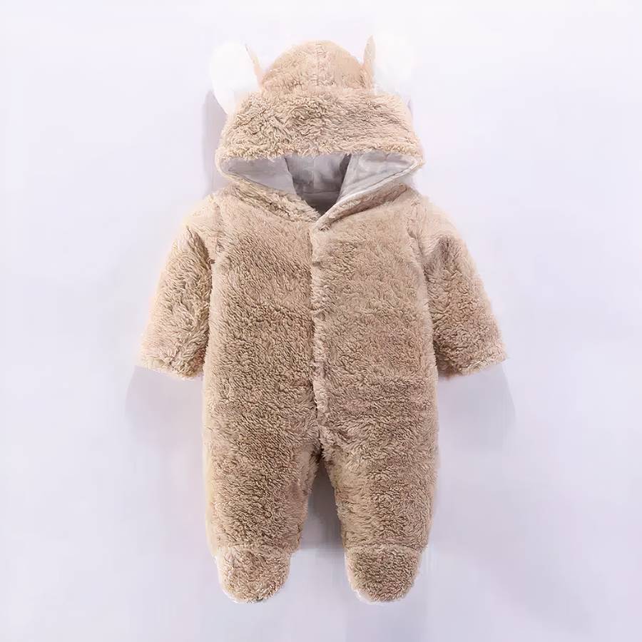 Baby Flannel Footed Pajamas Soft Toddler Onesie Sleepwear