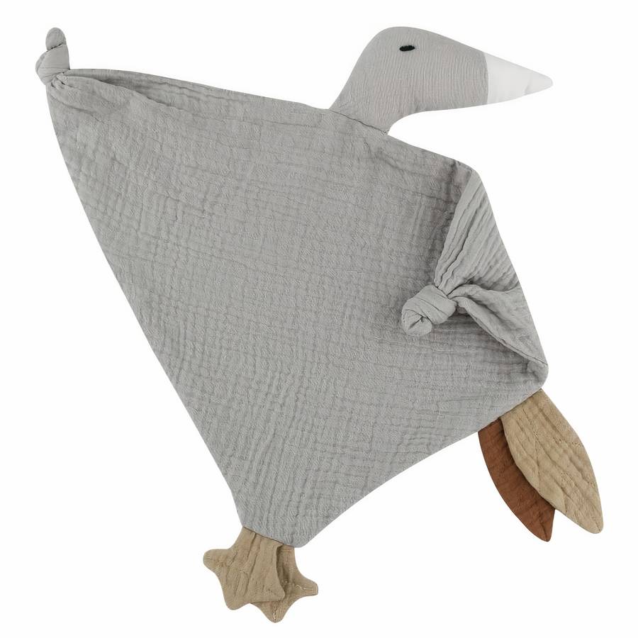 Vintage Baby Lovey Blanket for Newborns Soft Comforter Security Blanket