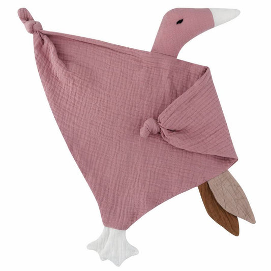 Vintage Baby Lovey Blanket for Newborns Soft Comforter Security Blanket