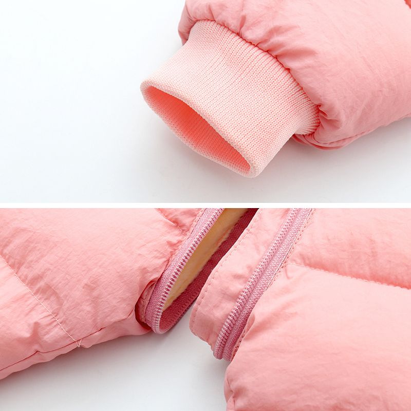 Cozy Winter Baby Romper Warm Fleece Infant Snowsuit