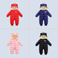 Cozy Winter Baby Romper Warm Fleece Infant Snowsuit