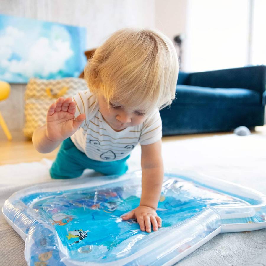 Inflatable Water Play Mat for Baby Toddler Sensory Splash Pad