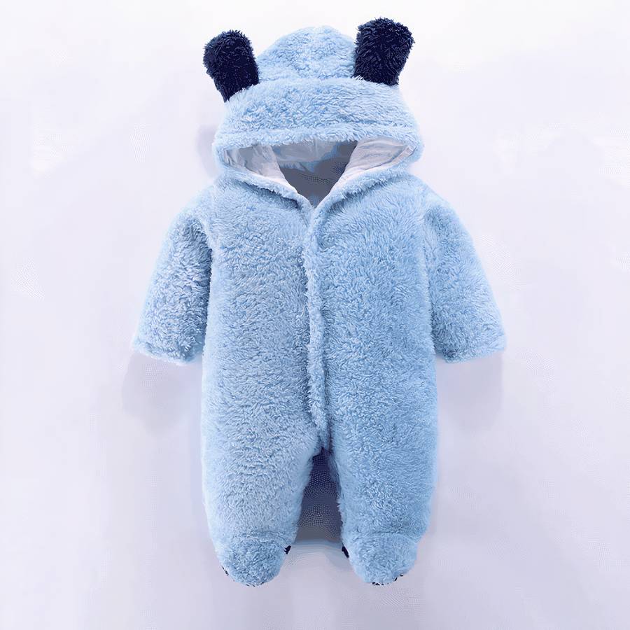 Baby Flannel Footed Pajamas Soft Toddler Onesie Sleepwear