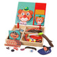 Montessori Magnetic Puzzle Educational Toy for Kids Learning and Development