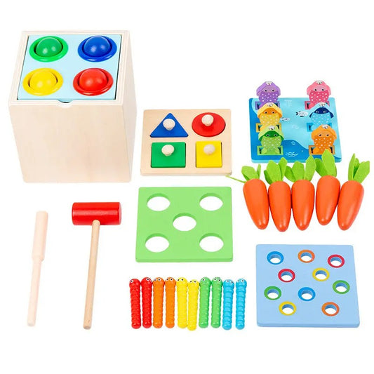 Object Permanence Learning Box Educational Toy for Toddlers