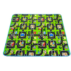 Kids Car Race Track Play Mat