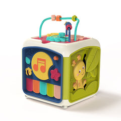 Montessori Baby Activity Cube 7 in 1 Developmental Toy
