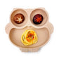 Baby Suction Plate Toddler Feeding Dish Non Slip Infant Bowl