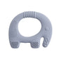 Baby Elephant Teething Ring Soft Silicone Toddler Teether Toy