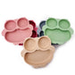 Baby Suction Plate Toddler Feeding Dish Non Slip Infant Bowl