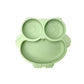 Baby Suction Plate Toddler Feeding Dish Non Slip Infant Bowl
