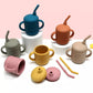 Training Cup for Toddlers Toddler Sippy Cup Spill Proof Easy Grip Learning Cup
