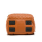 Vintage Leather Diaper Bag Crossbody Messenger Bag for Moms